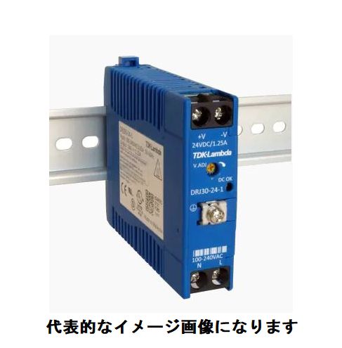 【お取り寄せ品】TDKラムダ DRJ15-24-1 AC入力電源（AC-DCコンバータ）